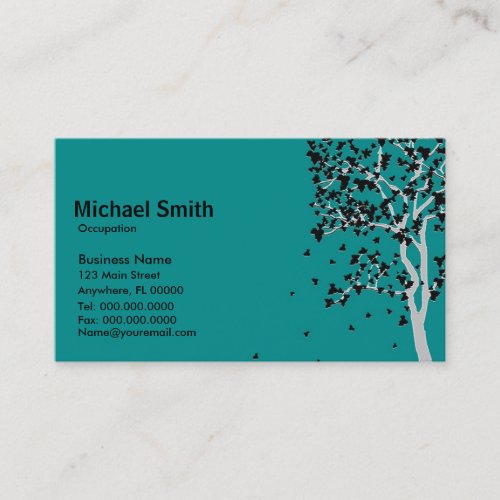 Falling Leaves ~ Business Cards