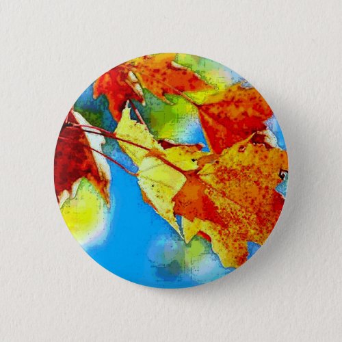 Falling Leaves Button
