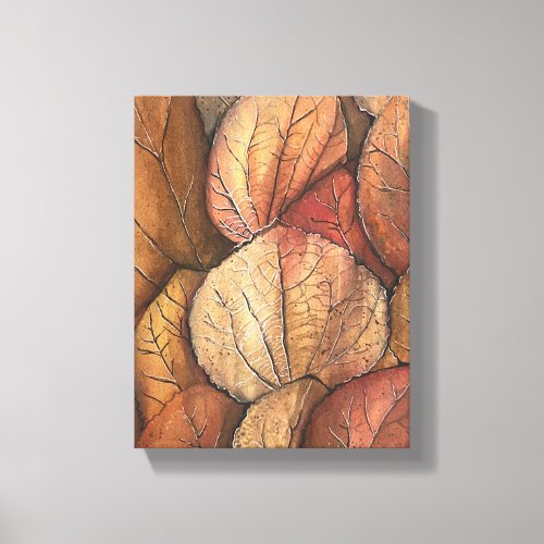 Falling Leaves Canvas Print