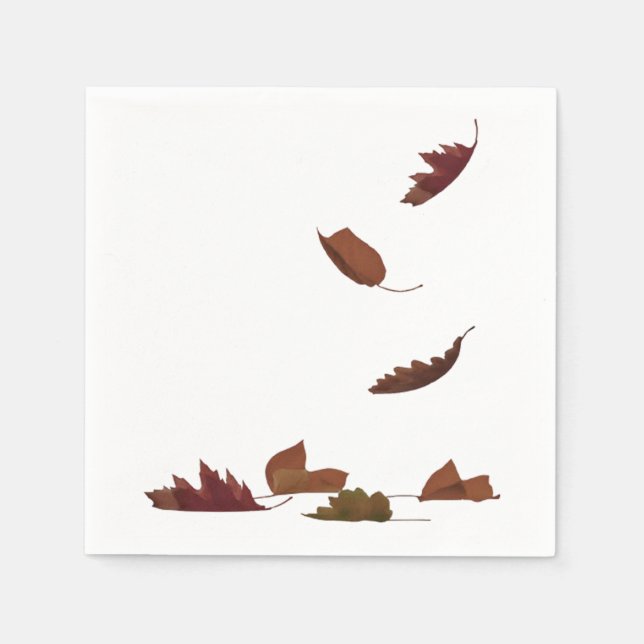 Falling Leaves Napkins (Front)