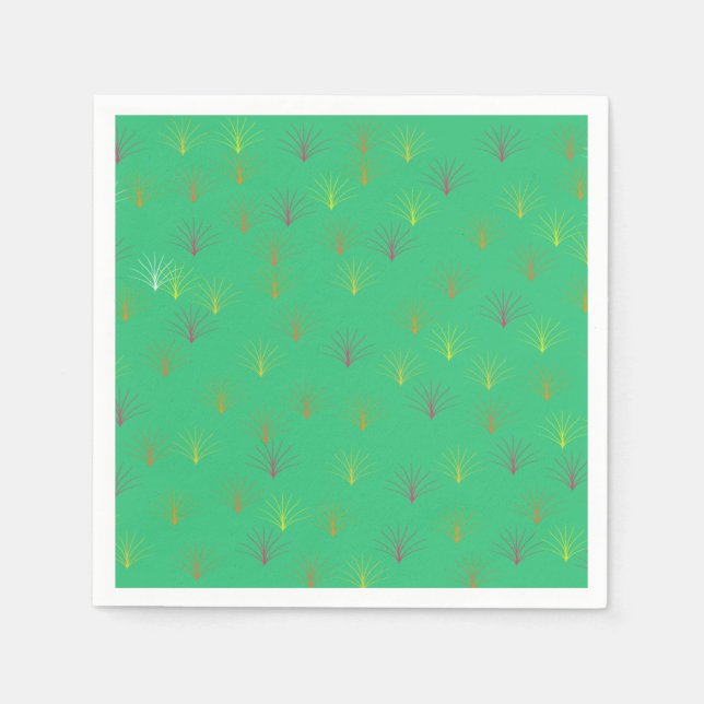 Falling Leaves of Autumn Napkins (Front)