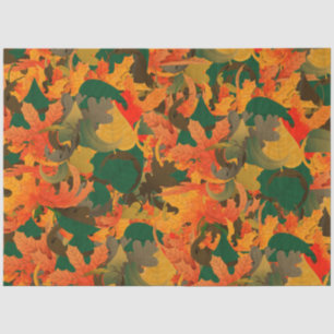 Falling Leaves Pattern for Autumn Tissue Paper