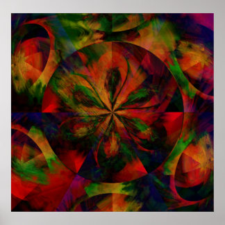 Falling Leaves Poster