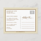 Falling Leaves Save The Date Card