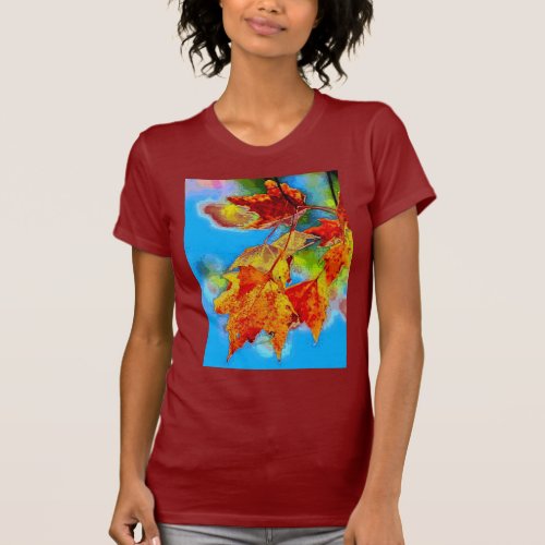 Falling Leaves T_Shirt