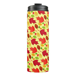 Falling Leaves Thermal Tumbler
