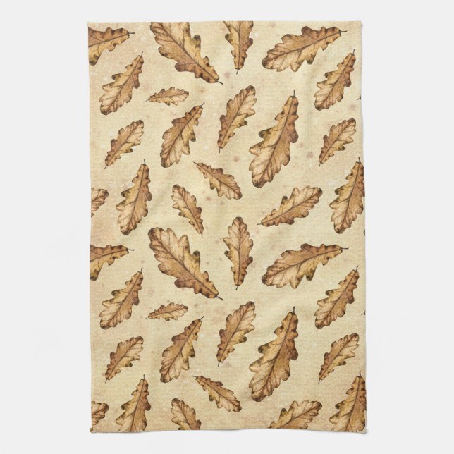 Falling Leaves Towel (Vertical)
