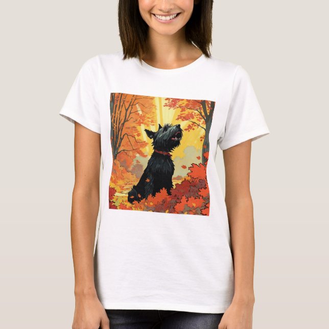 Falling leavesT-Shirt T-Shirt (Front)