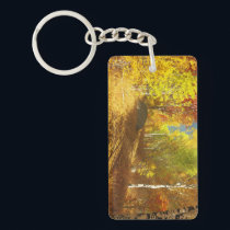 Falling Light Acrylic Keychain