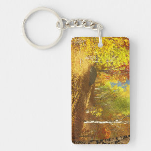 Falling Light Acrylic Keychain
