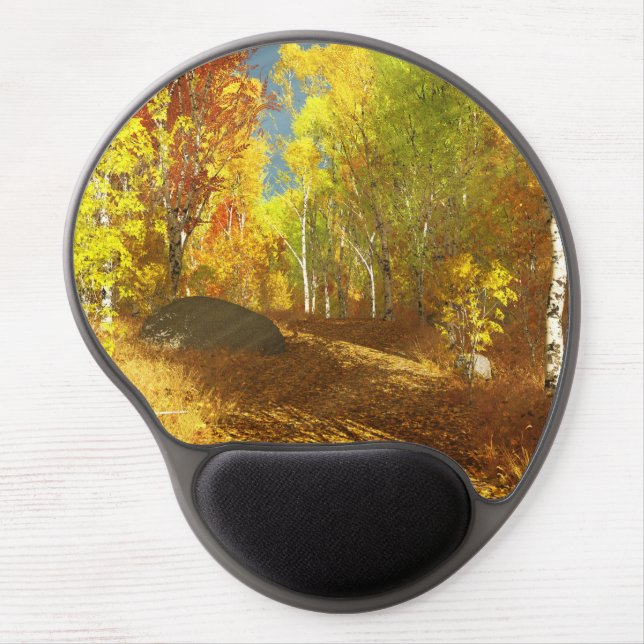 Falling Light Gel Mousepad (Front)