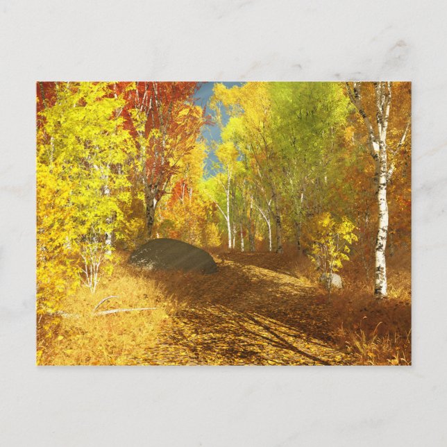 Falling Light Postcard (Front)