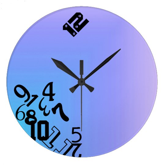 Falling Numbers Large Clock