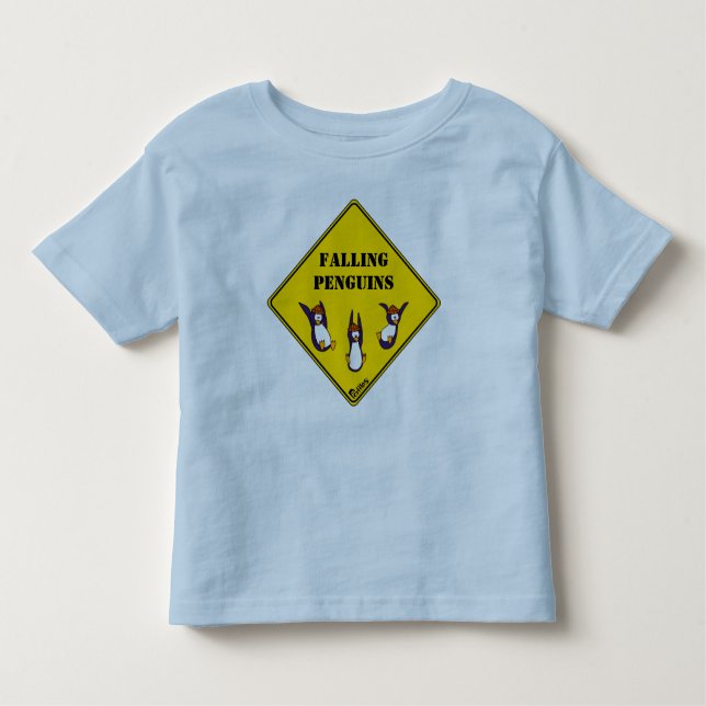 Falling Penguins T-Shirt (Front)