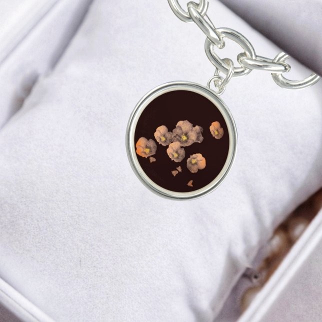 Falling Petals Bracelet (This Falling Petals Bracelet, designed in a darker tone, is just as charming, to wear!)