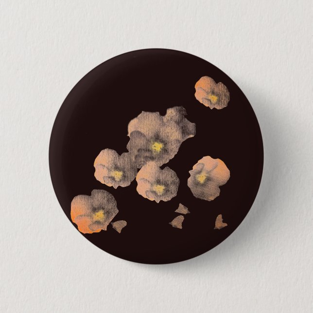 Falling Petals Button (Front)