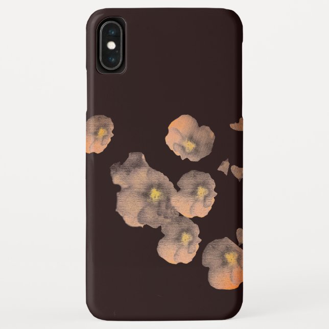 Falling Petals Case-Mate iPhone Case (Back)