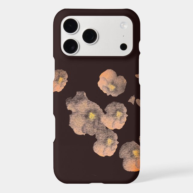 Falling Petals Iphone Case (Back)