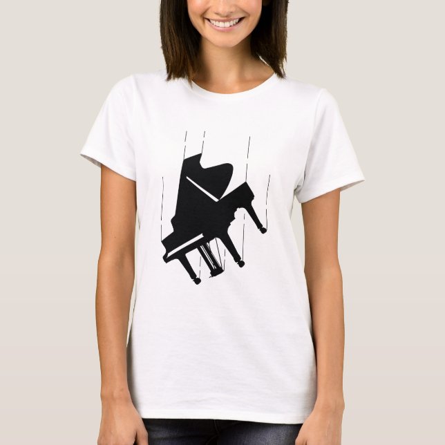 Falling Piano T-Shirt (Front)