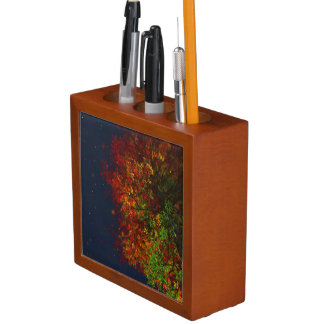 Falling Rainbow Desk Organizer