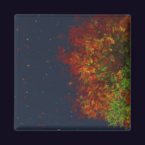 Falling Rainbow Magnet