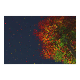 Falling Rainbow Photo Print