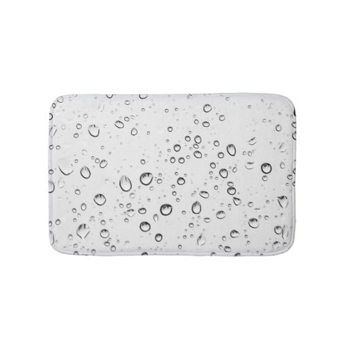 Falling Raindrops Bath Mat