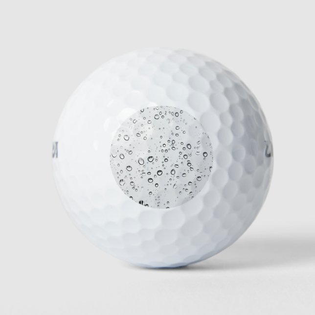 Falling Raindrops Golf Balls (Front)