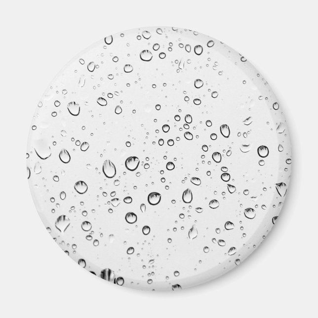 Falling Raindrops Magnet (Front)
