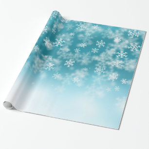 Falling Snowflakes ❄️❄️ Wrapping Paper