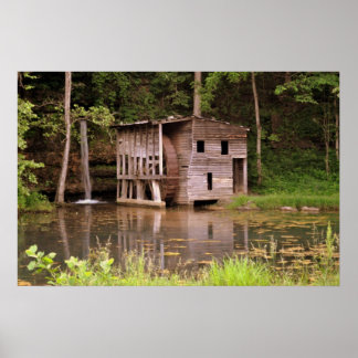 Falling Spring Mill Poster