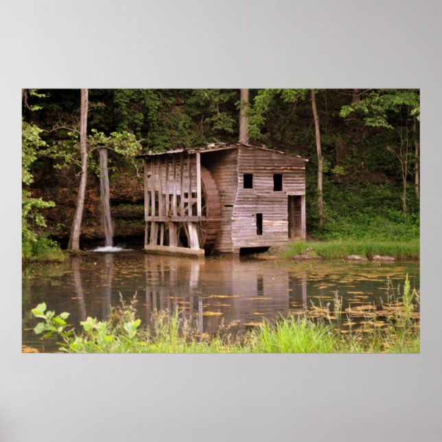 Falling Spring Mill Poster (Front)