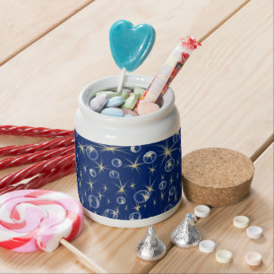 Falling Stars and Bubbles Candy Jar