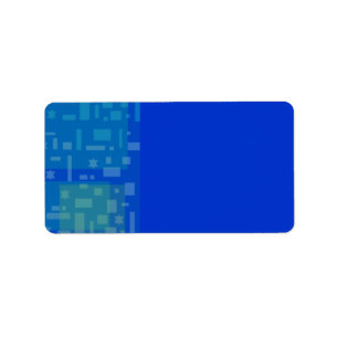 FALLING STARS & SQUARES Print your own labels