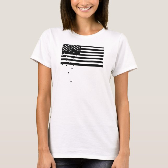 Falling Stars - What The Flock Productions T-Shirt (Front)