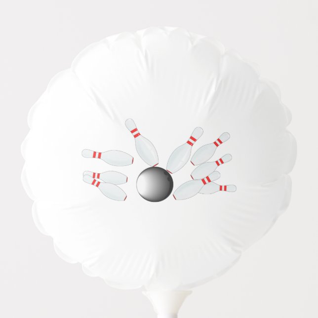 Falling Ten Pins Balloon (Front)
