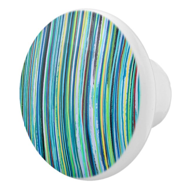 Falling Water Ceramic Knob (Right)