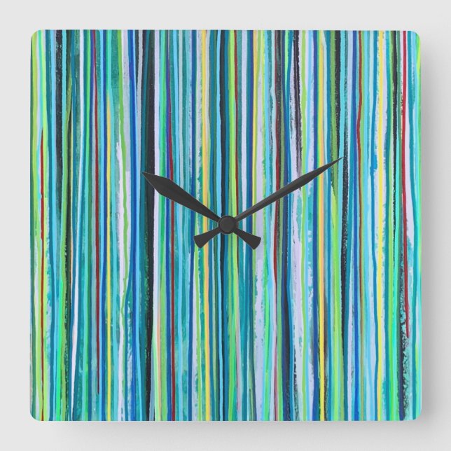 Falling Water Wall Clock (Front)