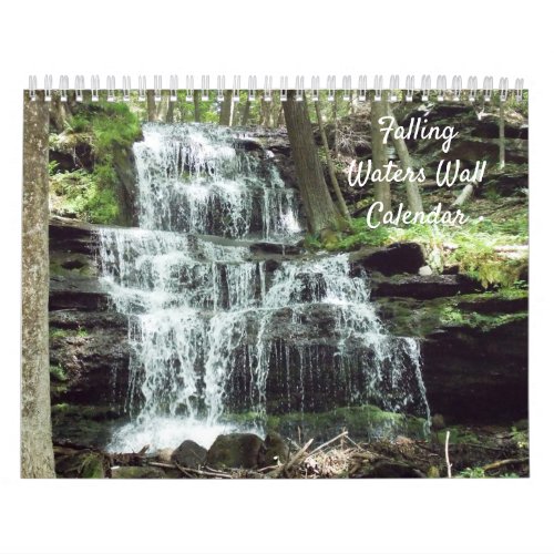 Falling Waters Wall Calendar