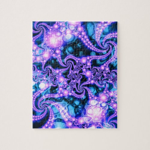 Falling Within  cool _ Psychedelic Fractal Jigsaw Puzzle