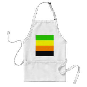 Fallln Aromantic Pride Flag Adult Apron
