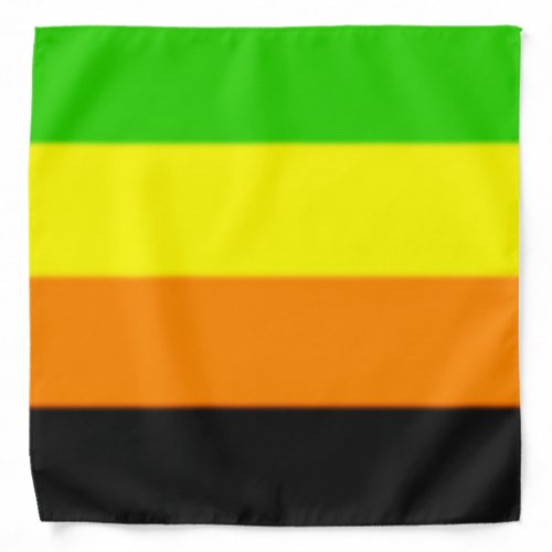 Fallln Aromantic Pride Flag Bandana