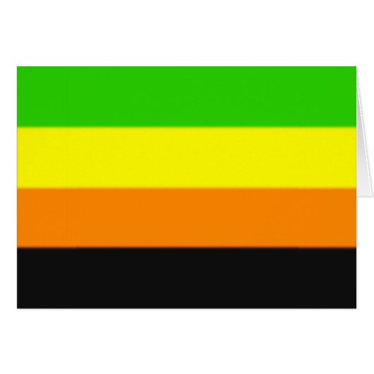 Fallln Aromantic Pride Flag Cards (Front Horizontal)