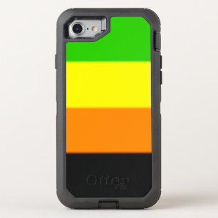 Fallln Aromantic Pride Flag OtterBox Defender iPhone SE/8/7 Case