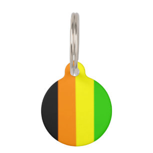 Fallln Aromantic Pride Flag Pet ID Tag