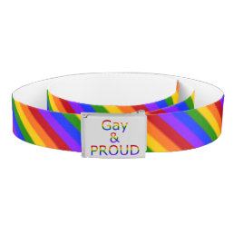Fallln Gay and Proud Belt