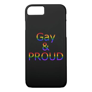 Fallln Gay And Proud Iphone 8/7 Case by FallnAngelCreations at Zazzle