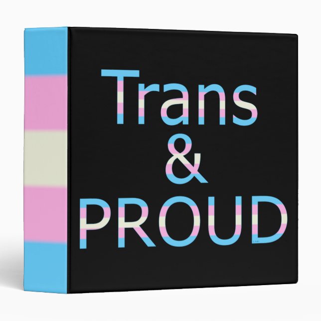 Fallln Trans and Proud Binder (Front/Spine)