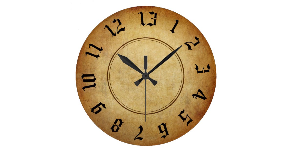 Falln 13 Hour Clock | Zazzle.com