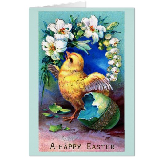Falln A Happy Easter Chick Cards (Front)